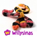 Anacondas dulces de gelatina